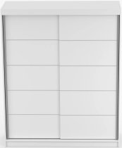 IDŽCZAK meble - Garderobni ormar s kliznim vratima Bono 06 - 160 cm - bijeli