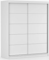 IDŽCZAK meble - Garderobni ormar s kliznim vratima Bono 06 - 160 cm - bijeli