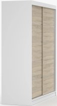 IDŽCZAK meble - Ormar s kliznim vratima Bono 06 - 160 cm - bijela/sonoma hrast