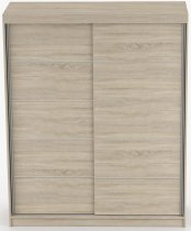 IDŽCZAK meble - Garderobni ormar s kliznim vratima Bono 06 - 160 cm - sonoma hrast