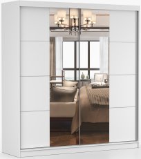 Ormar s kliznim vratima Pola 38 203 - bijela