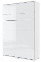 Bed Concept - Krevet u ormaru Lenart - Bed Concept 01 - 140x200 cm - bijela visoki sjaj