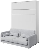 Bed Concept - Krevet u ormaru Lenart - Bed Concept 01 - 140x200 cm - bijela visoki sjaj