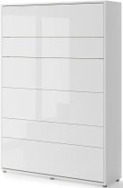 Bed Concept - Krevet u ormaru Lenart - Bed Concept 01 - 140x200 cm - bijela visoki sjaj