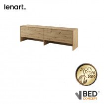 Bed Concept - Zidni element BC-09 za krevet BC-04 - artisan hrast