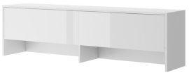 Zidni element BC-09 za krevet BC-04 - bijela visoki sjaj