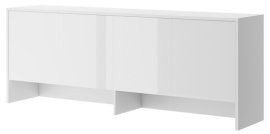 Zidni element BC-10 za krevet BC-05 - bijela visoki sjaj