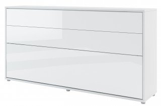 Bed Concept - Krevet u ormaru Lenart - Bed Concept 06 - 90x200 cm - bijela visoki sjaj 