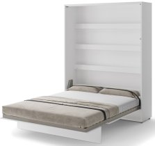 Bed Concept - Krevet u ormaru Lenart - Bed Concept 12 - 160x200 cm - bijela visoki sjaj