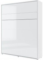 Bed Concept - Krevet u ormaru Lenart - Bed Concept 12 - 160x200 cm - bijela visoki sjaj