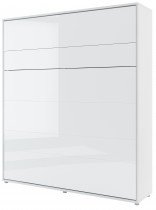 Bed Concept - Krevet u ormaru Lenart - Bed Concept 13 - 180x200 cm - bijela visoki sjaj