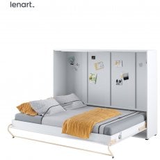 Bed Concept - Krevet u ormaru Lenart - Concept Pro 04 - 140x200 cm - bijela