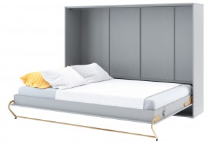 Bed Concept - Krevet u ormaru Lenart - Concept Pro 04 - 140x200 cm - siva