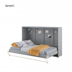 Krevet u ormaru Lenart - Concept Pro 05 - 120x200 cm - siva