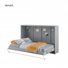 Krevet u ormaru Lenart - Concept Pro 05 - 120x200 cm - siva