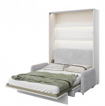 Bed Concept - Dvosjed BC-18 za krevet u ormaru BC-01 - siva