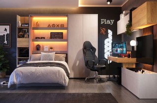 Bed Concept - Krevet u ormaru CJ-01 - 120x200 cm