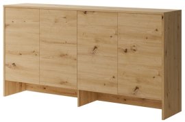 Zidni element BC-11 za krevet BC-06 - artisan hrast