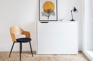 Bed Concept - Sklopivi radni stol CW-02 - bijela