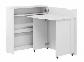 Bed Concept - Sklopivi radni stol CW-02 - bijeli sjaj