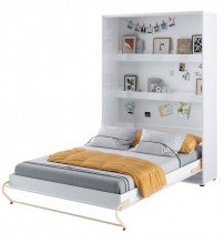 Bed Concept - Polica CP13 za krevet u ormaru CP-01 - bijela/bijeli visoki sjaj