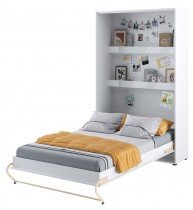 Bed Concept - Polica CP14 za krevet u ormaru CP-02 - bijela/bijeli visoki sjaj