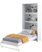 Bed Concept - Polica CP15 za krevet u ormaru CP-03 - bijela/bijeli visoki sjaj