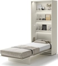Krevet u ormaru Lenart - Bed Concept 03 - 90x200 cm - kašmir