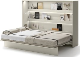 Krevet u ormaru Lenart - Bed Concept 04 - 140x200 cm - kašmir