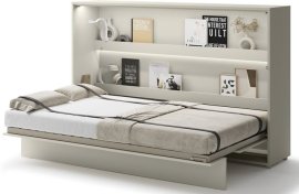 Krevet u ormaru Lenart - Bed Concept 05 - 120x200 cm - kašmir