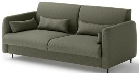 Dvosjed BC-18 za krevet u ormaru BC-01 - zelena