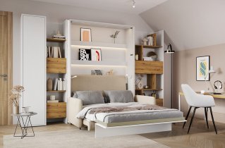 Bed Concept - Regal BC-22 - kašmir/hrast nagano