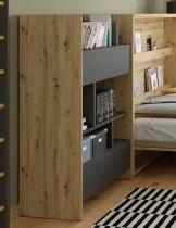 Bed Concept - Regal BC-25 - kašmir/hrast nagano