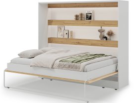 Krevet u ormaru Devesto - WB-H-DEV-OA-140 - 140x200 cm - artisan hrast