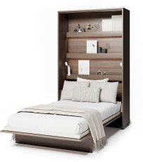 Krevet u ormaru Bed Concept BC-02 - 120x200 cm - hrast dunin