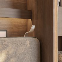 Bed Concept - Krevet u ormaru Bed Concept BC-02 - 120x200 cm - hrast dunin