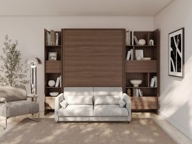 Bed Concept - Krevet u ormaru Bed Concept BC-02 - 120x200 cm - hrast dunin