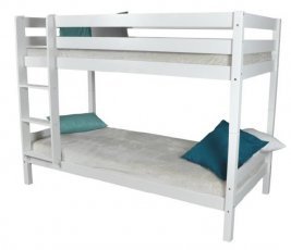 Krevet na kat Olaf - 90x190 cm - bijela