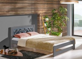 Krevet Kosma 160x200 cm - antracit