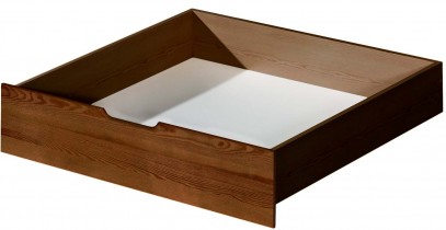 Dolmar - drvo - Krevet Mauricius - 90x200 cm - orah
