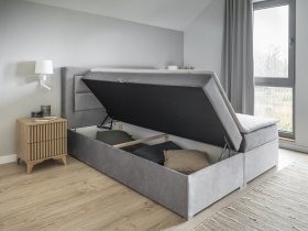 Eltap stock - Boxspring krevet Vivre - 180x200 cm - Monolith 84