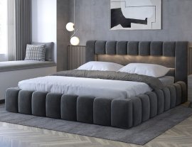 Krevet Lamica s metalnim okvirom - 180х200 cm - Monolith 85