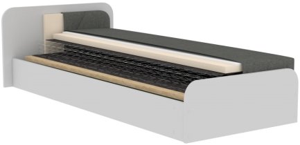 Eltap stock - Dječji krevet Parys 80x190 cm - r- crna - Sawana 14
