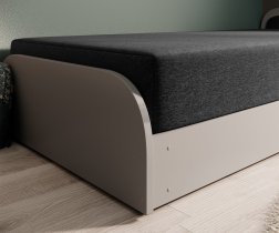 Eltap stock - Dječji krevet Parys 80x190 cm - r- crna - Sawana 14