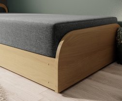 Eltap stock - Dječji krevet Parys 80x190 cm - L - smeđa - Sawana 21