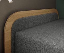 Eltap stock - Dječji krevet Parys 80x190 cm - L - smeđa - Sawana 21
