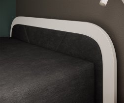 Eltap stock - Dječji krevet Parys 80x190 cm - L - bijela - Alova 04