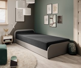 Dječji krevet Parys 80x190 cm - L - siva - Sawana 14