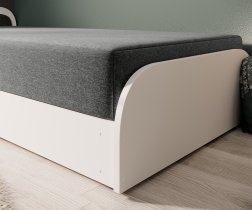 Eltap stock - Dječji krevet Parys 80x190 cm - L - bijeli - Sawana 21