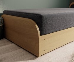 Eltap stock - Dječji krevet Parys 80x190 cm - r - smeđa - Sawana 05